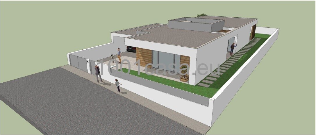 Freistehendes Einfamilienhaus Bungalow mit Garten – Rio Maior