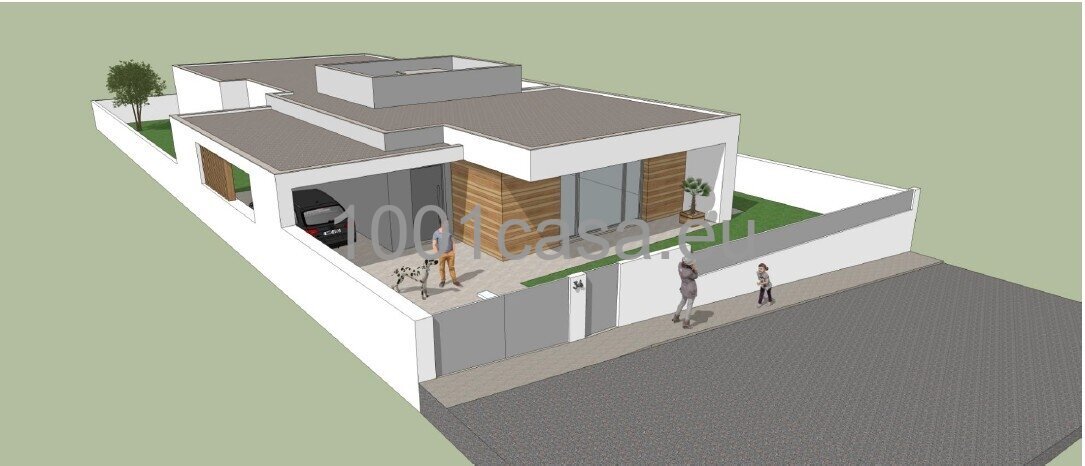 Freistehendes Einfamilienhaus Bungalow mit Garten – Rio Maior
