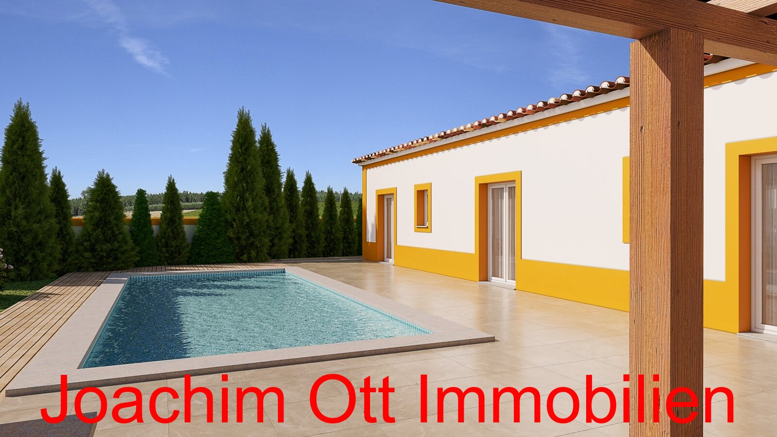 Neubau Projekt - Haus am Meer mit Pool und Garage