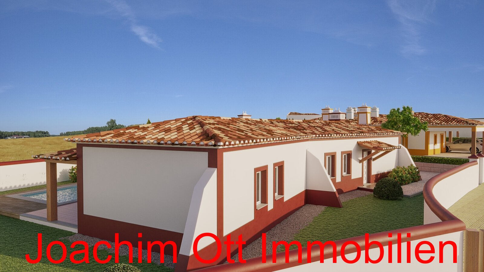 Neubau Projekt - Haus am Meer mit Pool und Garage