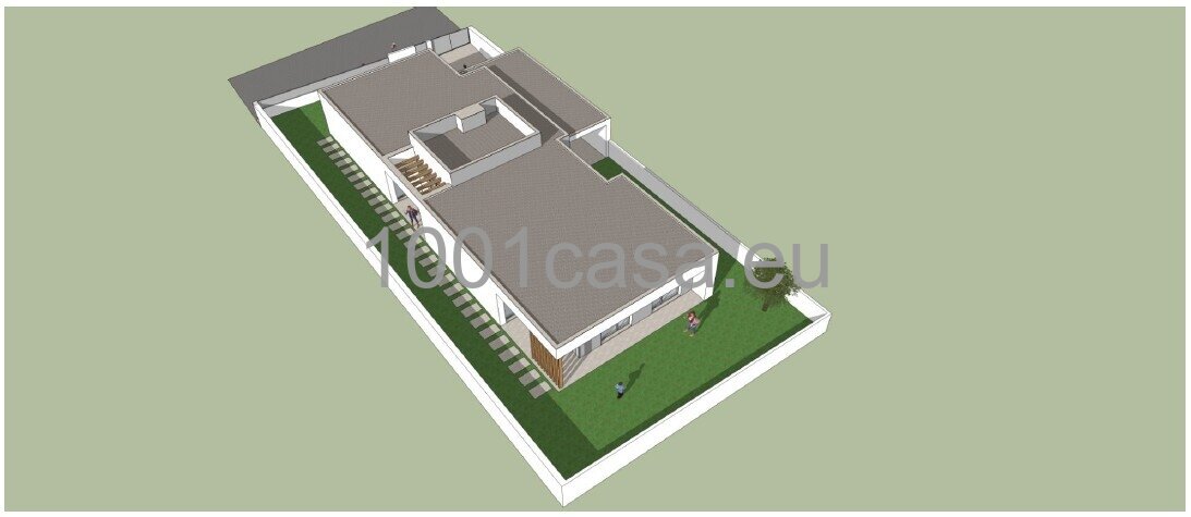 Freistehendes Einfamilienhaus Bungalow mit Garten – Rio Maior