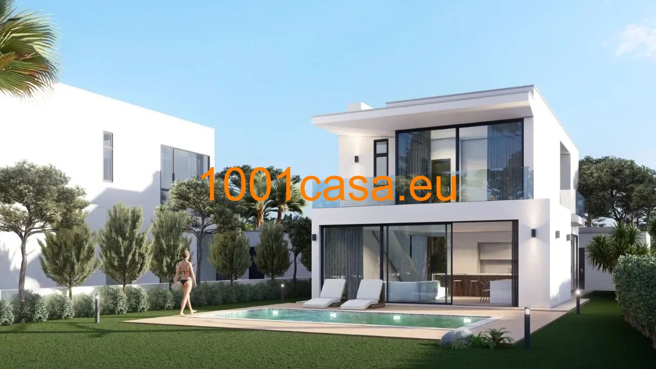 Sesimbra - Setubal: Bauträger / Investment-Areal mit genehmigtem Projekt für 12 Luxusvillen - Nähe Praia do Meco
