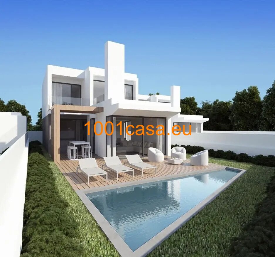 Sesimbra - Setubal: Bauträger / Investment-Areal mit genehmigtem Projekt für 12 Luxusvillen - Nähe Praia do Meco