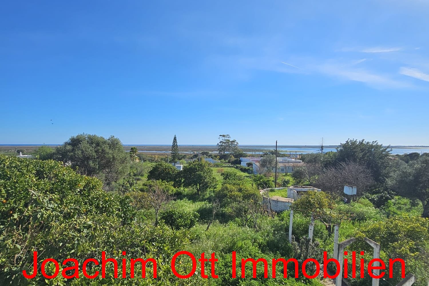 Landhaus direkt an der Ria Formosa zu verkaufen