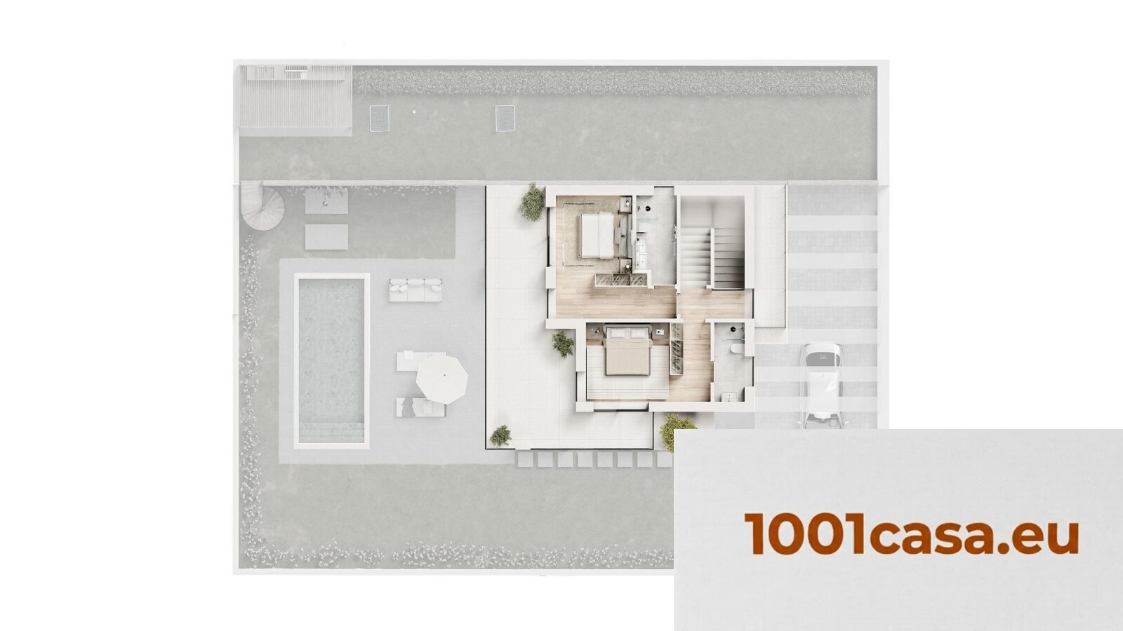 Neubau-Villa mit Pool, ca. 1km zum Strand, Sao Martinho do Porto, 3 Schlafzimmer, Vermietungspotenzial