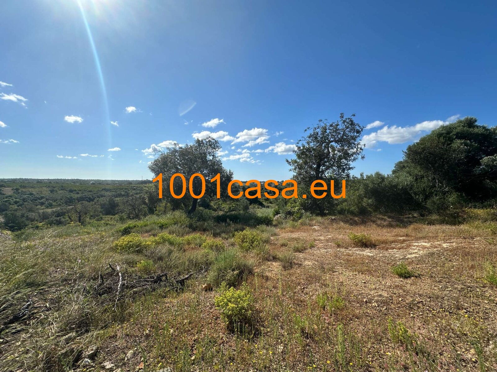 Algarve: Qualifiziertes Baugrundstück am Stadtrand von Olhao