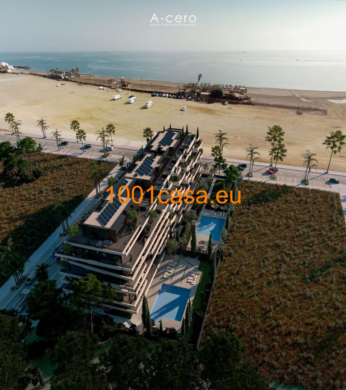 Design-Apartment in direkt am Meer und Strand, Andalusien, Costa del Sol, Joachim Ott-Spanienmakler