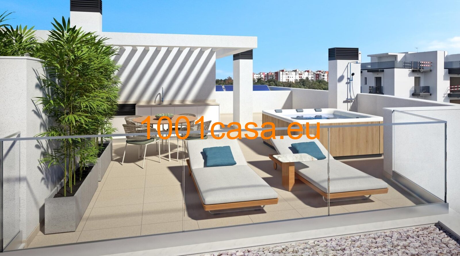 Algarve - Neubau| Exklusiver Wohntraum mit Privater Dachterrasse zu verkaufen