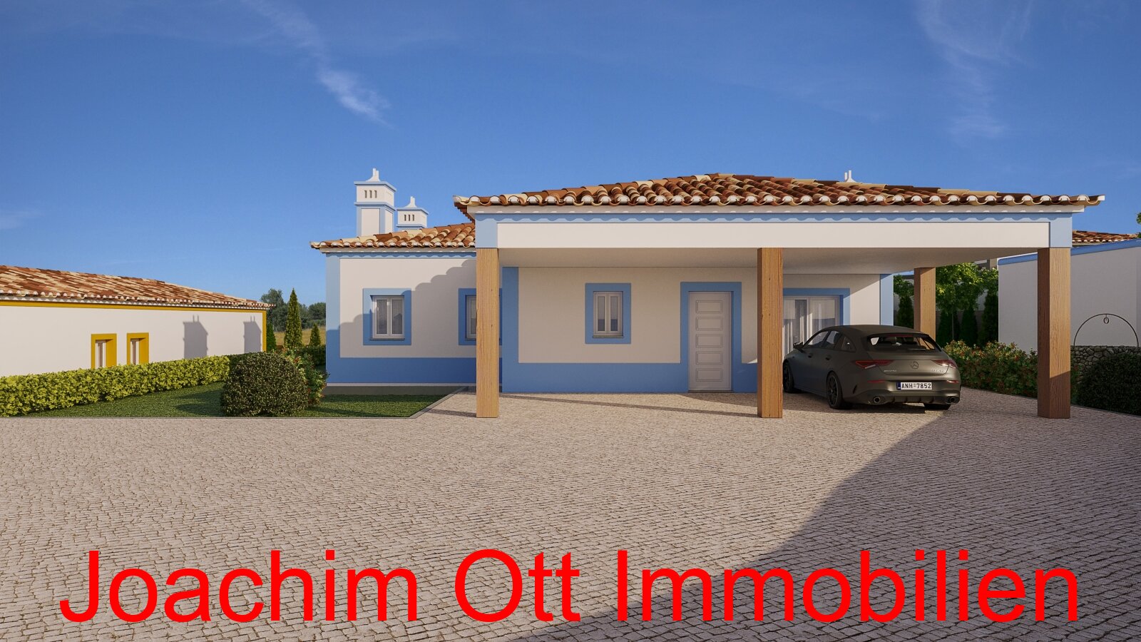 Neubau Projekt - Haus am Meer mit Pool und Garage