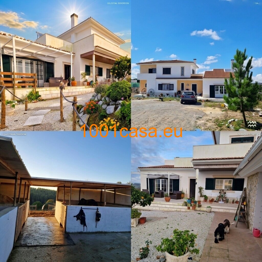 Reitanwesen zu verkaufen: Villa mit 5 Schlafzimmer Silberküste, Portugal