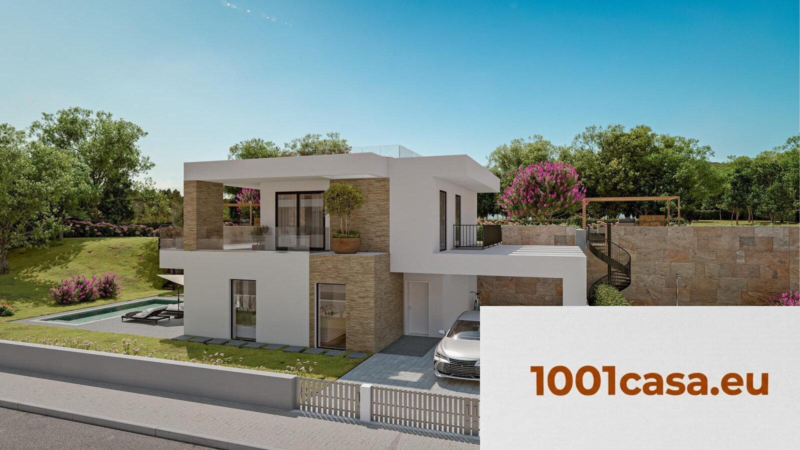 Neubau-Villa mit Pool, ca. 1km zum Strand, Sao Martinho do Porto, 3 Schlafzimmer, Vermietungspotenzial