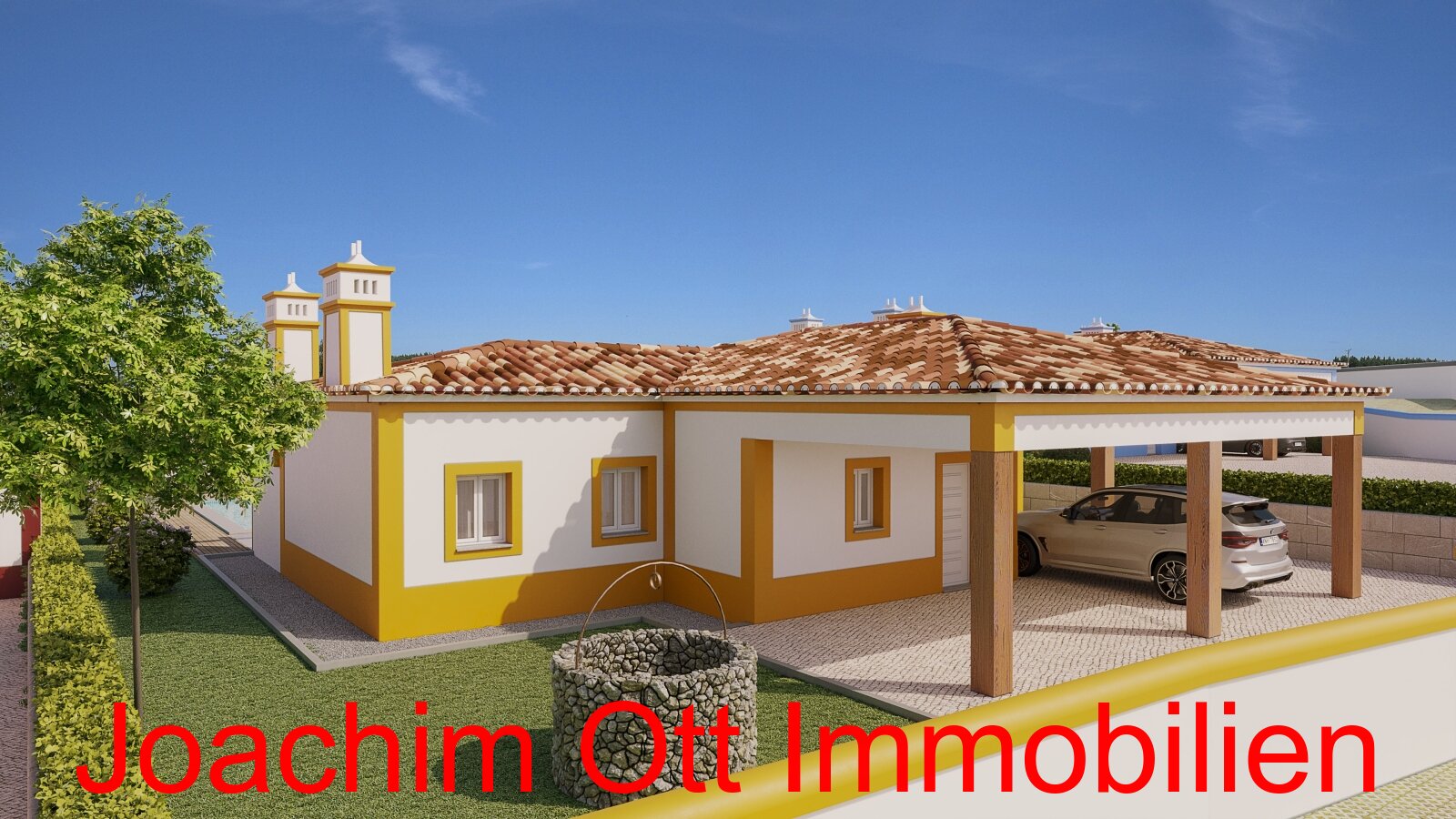 Neubau Projekt - Haus am Meer mit Pool und Garage