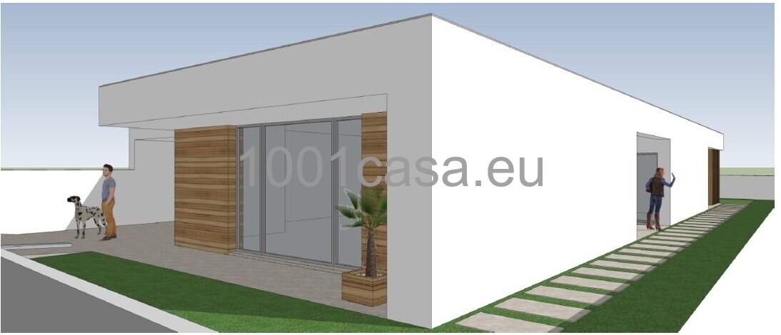 Freistehendes Einfamilienhaus Bungalow mit Garten – Rio Maior