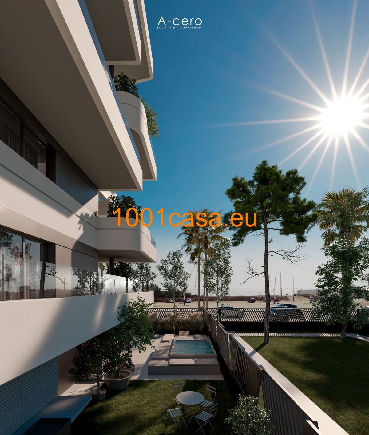 Design-Apartment in direkt am Meer und Strand, Andalusien, Costa del Sol, Joachim Ott-Spanienmakler