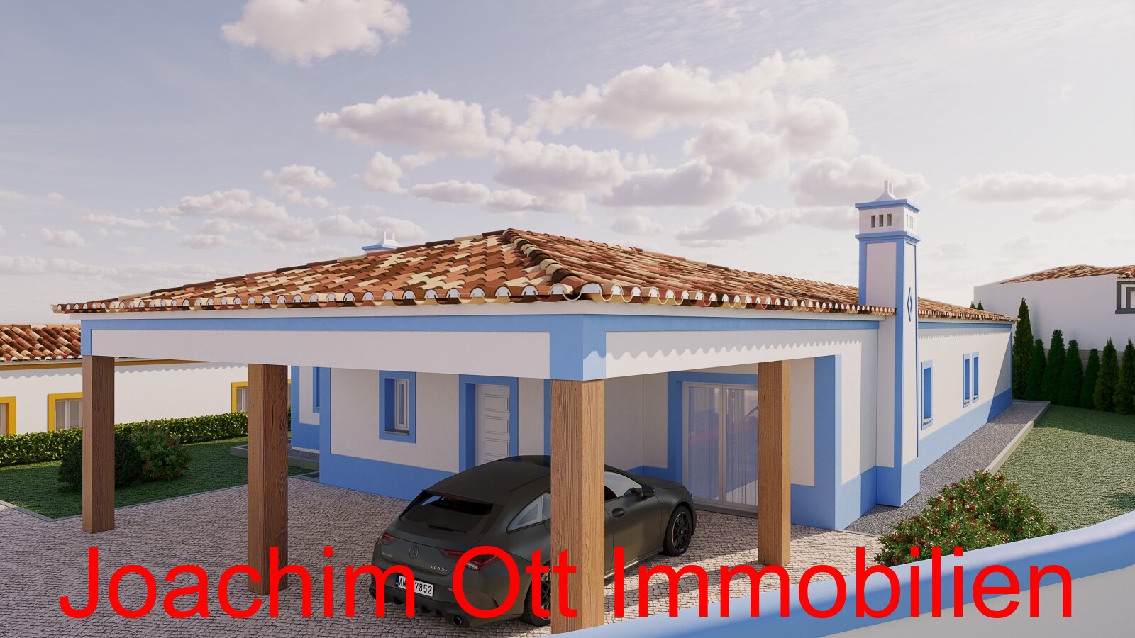 Neubau Projekt - Haus am Meer mit Pool und Garage