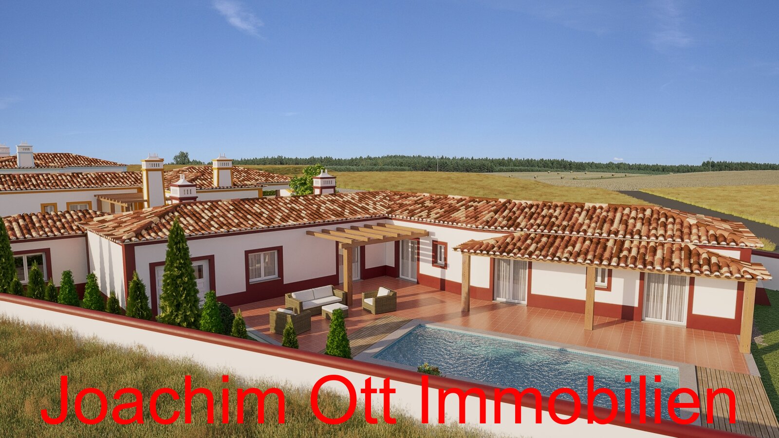 Neubau Projekt - Haus am Meer mit Pool und Garage