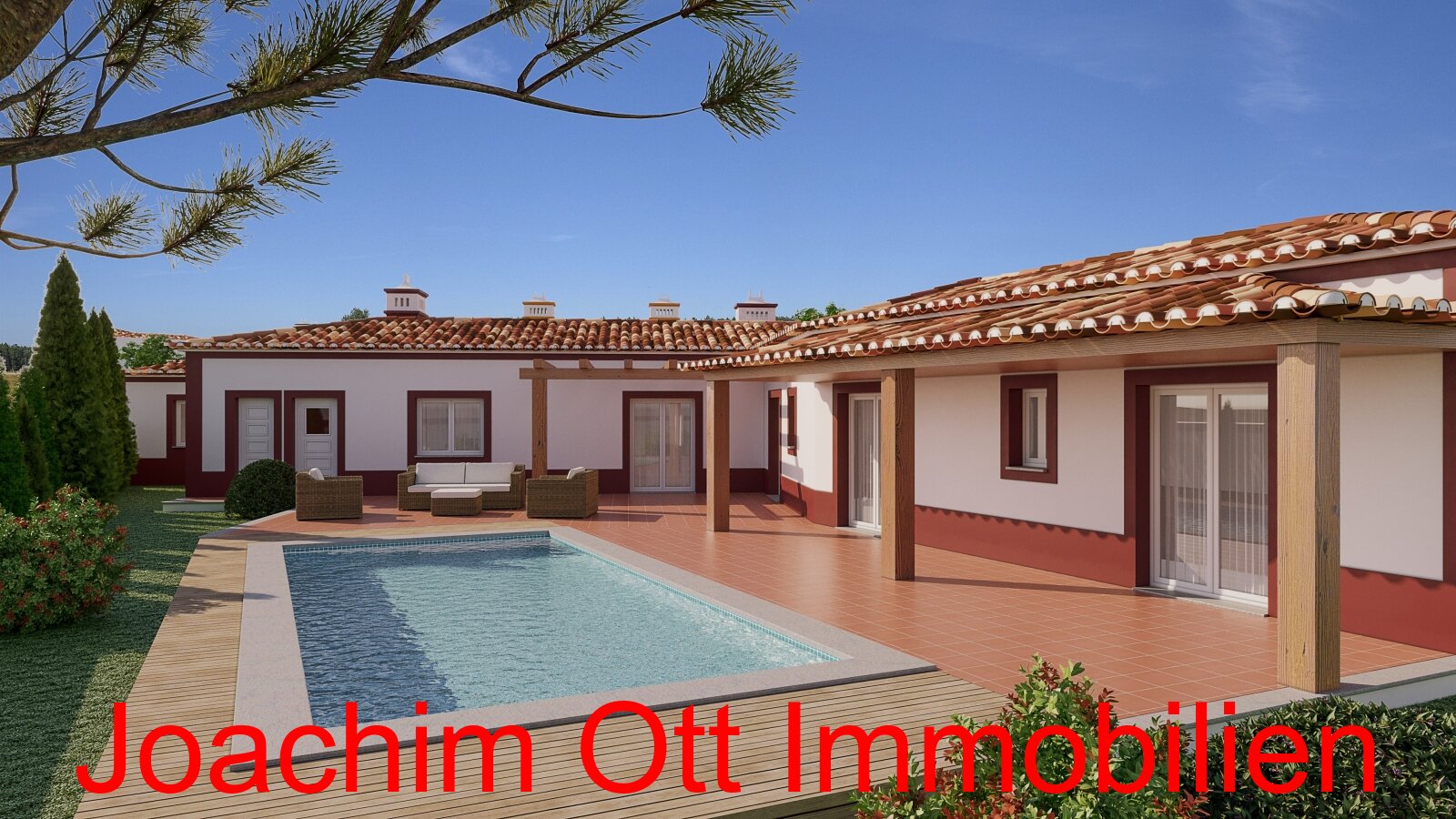 Neubau Projekt - Haus am Meer mit Pool und Garage