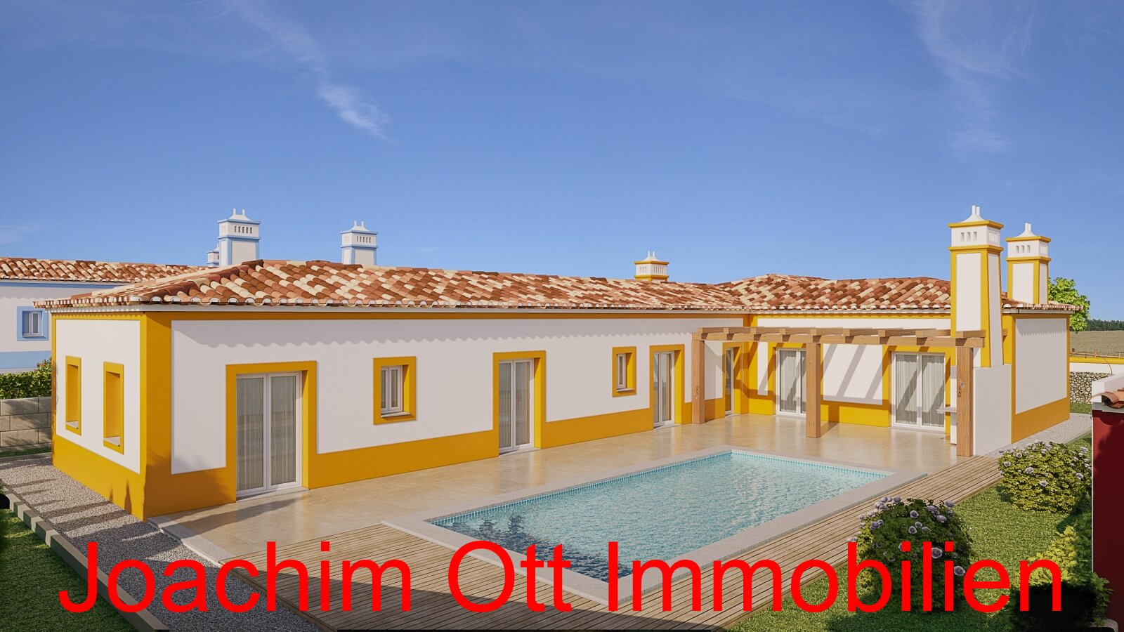 Neubau Projekt - Haus am Meer mit Pool und Garage