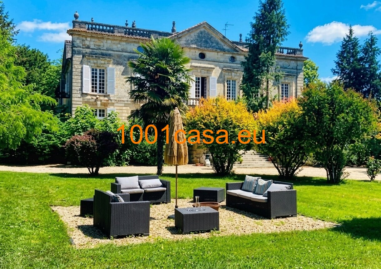 Château in Betrieb - Bordeaux-Weinbaugebiete, Monument Historique